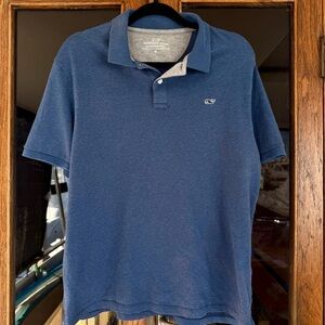 Men’s Vineyard Vines Edgartown Polo Shirt Navy Size M